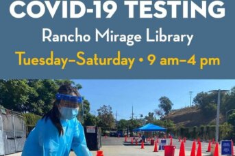 City of Rancho Mirage Offers FREE and Easy Testing