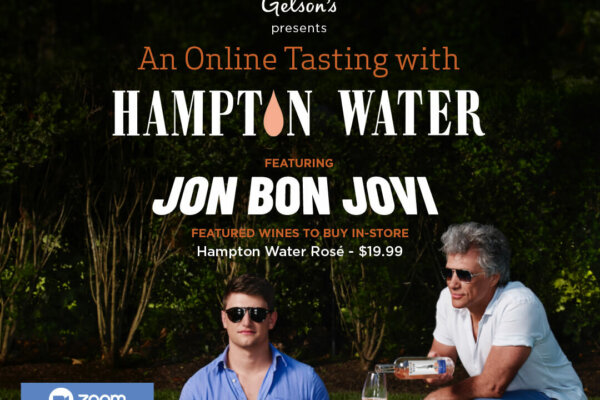 An Online Tasting Event with Jon Bon Jovi
