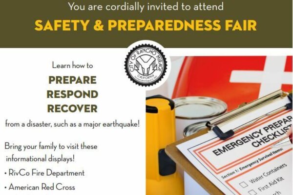 Are you prepared?  Come Learn how to PREPARE, RESPOND, AND RECOVER from a disaster, such as a major earthquake!