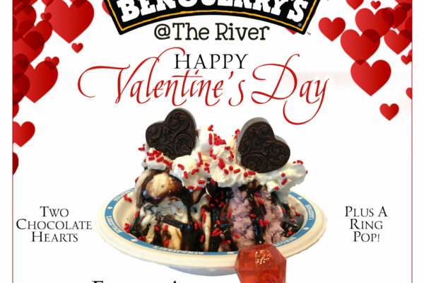 Ben & Jerry’s @ The River - Valentine’s Day Cakes