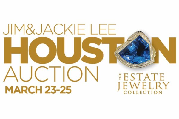 Jim & Jackie Lee Houston’s Estate Jewelry Goes Up for Auction. Don’t miss the Special Preview Event on March 23rd from 5-7pm.