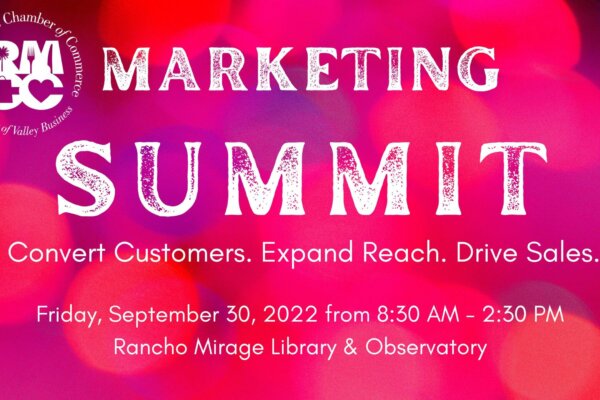 Welcome to the Inaugural Marketing Summit 2022
