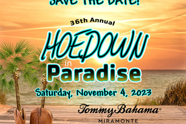 The YMCA of the Desert Announces the 36th Annual HOEDOWN in PARADISE,  at the Newly Branded Tommy Bahama Miramonte Resort & Spa.