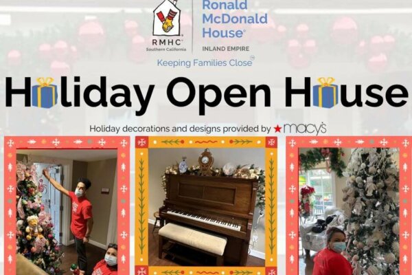 Holiday Open House at the IE Ronald McDonald House