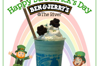 Ben & Jerry's @ The River: The Shamrock Shake is Back!