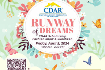 Runway of Dreams: CDAR Scholarship Fashion Show & Luncheon Set to  Dazzle on April 5, 2024 at Wally’s Desert Turtle 