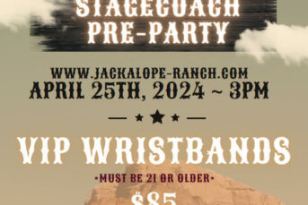Jackalope Ranch April 25th Pre-Party!
