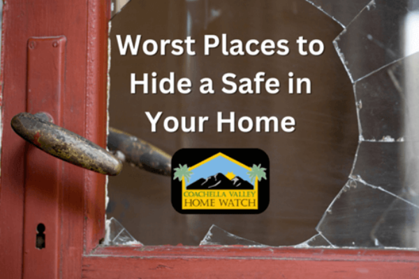 Coachella Valley Home Watch: Where to Hide a Safe: Top 5 Places
